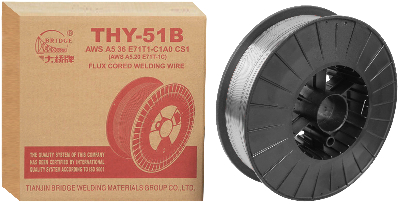 Проволока сварочная флюсовая THY-51B 0.8 мм (катушка 5 кг)