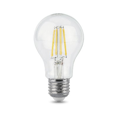 Лампа светодиодная LED 8 Вт 780 Лм 4100К белая Е27 А60 Filament Gauss