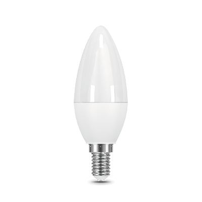 Лампа светодиодная LED 7 Вт 590 лм 4100К AC150-265В E14 свеча нейтральный диммируемая Black Gauss