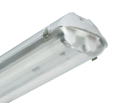 Светильник люминесцентный ЛСП-44-2x36-001 IP65 компенсированный