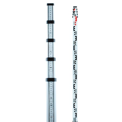 Рейка нивелирная телескопическая STAFF 5 (TN15) (рейка – отсчет мм шкалы снизу вверх, чехол, 5 м)
