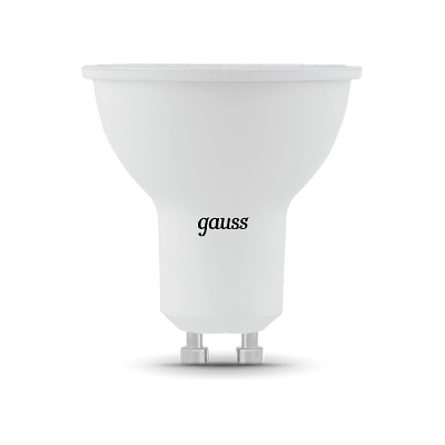 Лампа светодиодная LED 5 Вт 500 Лм 3000К теплая GU10 MR16 Black Gauss