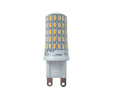 Лампа светодиодная LED 7Вт G9 400Лм 220V/50Hz теплый