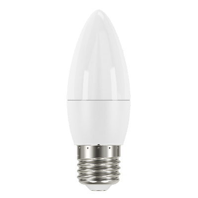 Лампа светодиодная LED 10 Вт 750 Лм белая 4100К E27 свеча Elementary Gauss